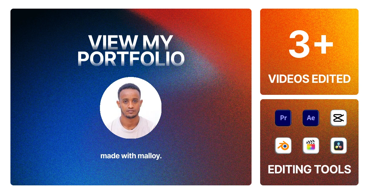 Asmare Kefale | Video Editor Portfolio