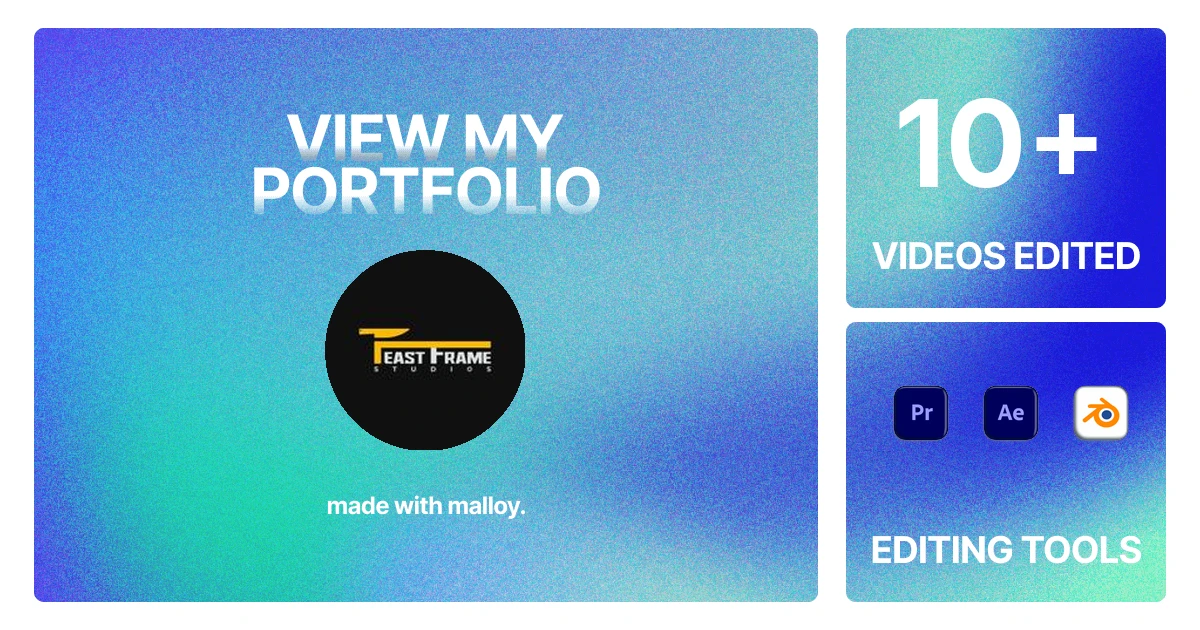 FeastFrameStudios | Video Editor Portfolio