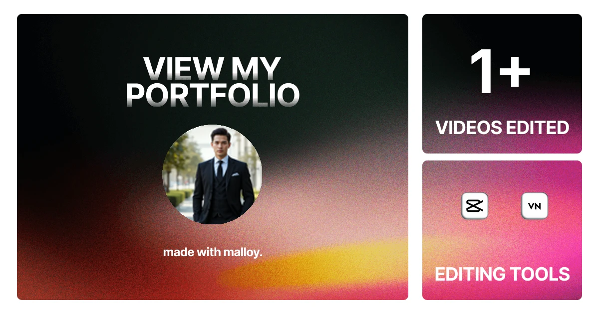 Harsh | Video Editor Portfolio