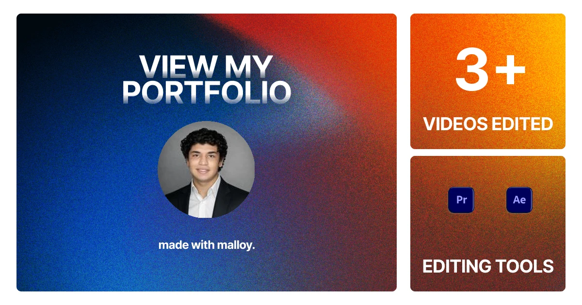 Sam Majidi | Video Editor Portfolio