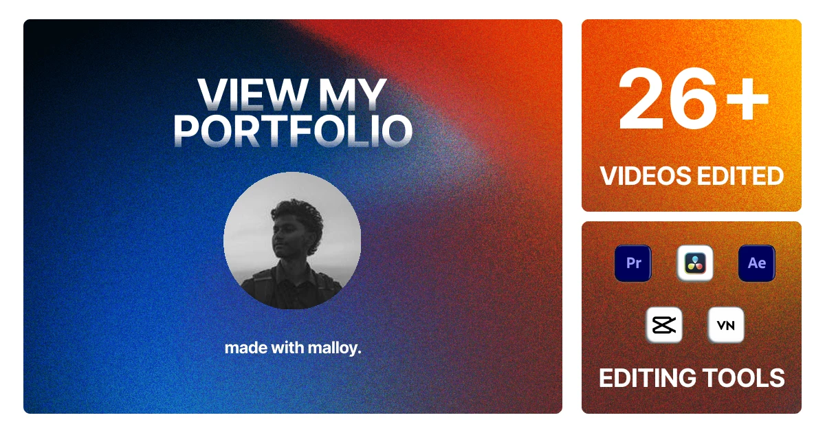 Athul A | Video Editor Portfolio