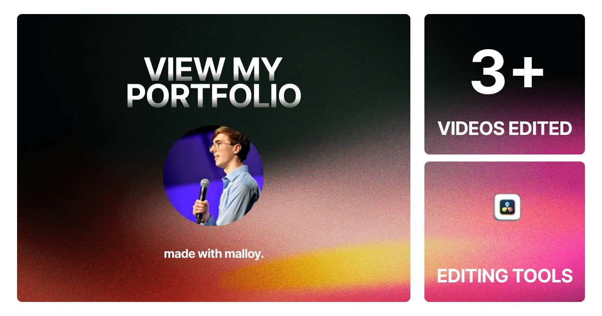 Isaac W | Video Editor Portfolio