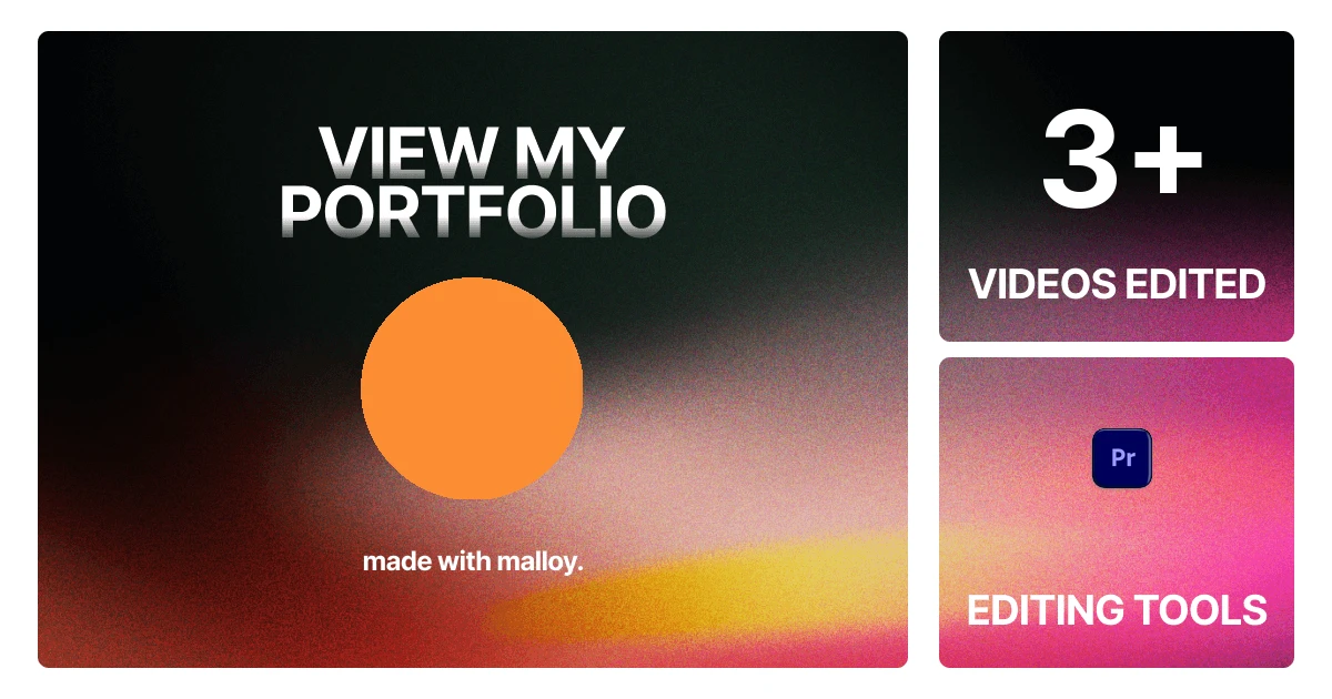 Jay Editor | Video Editor Portfolio