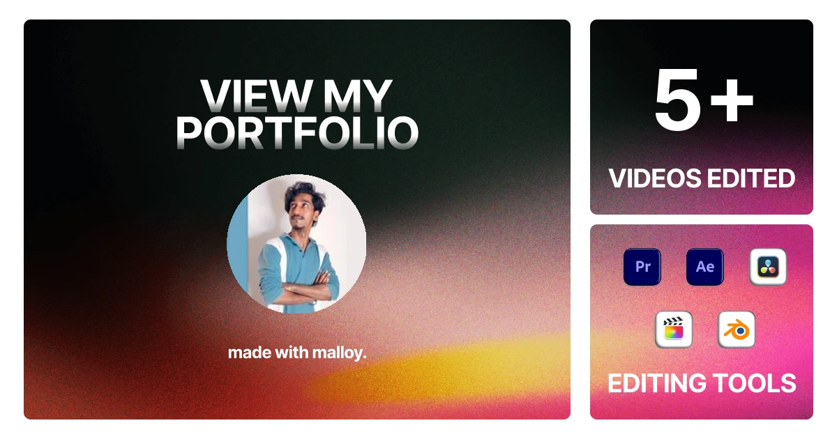 Vivek Kumar | Video Editor Portfolio