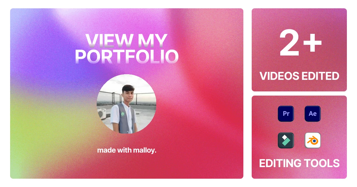 Clark Anthony Trania | Video Editor Portfolio